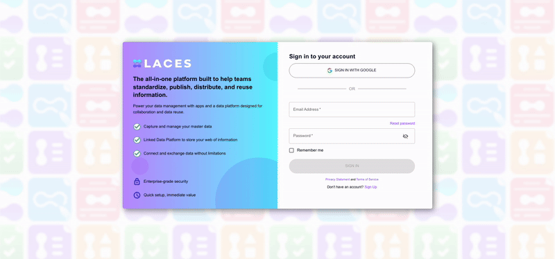 Laces Authentication